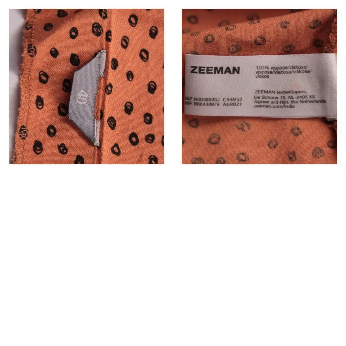 платье Zeeman